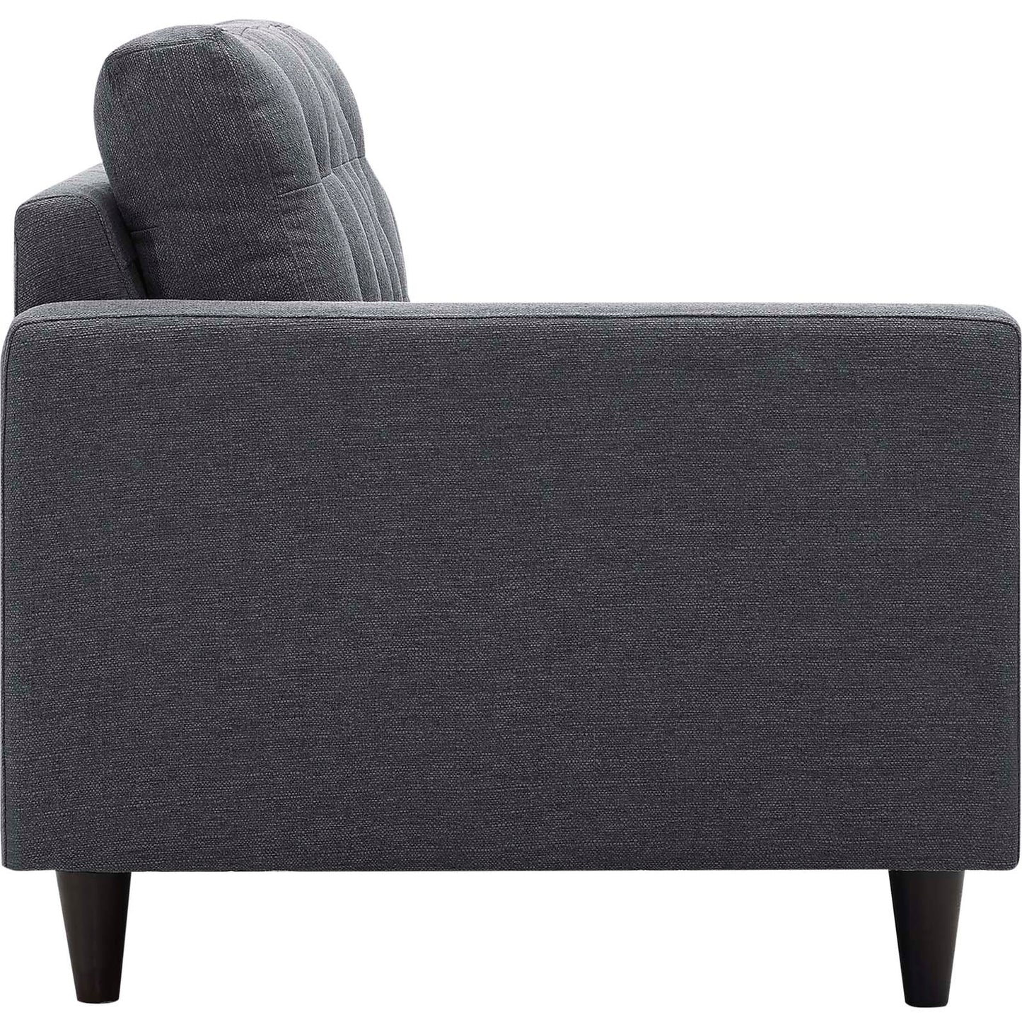 Modway Empress 2 Piece Upholstered Fabric Right Facing Bumper Sectional | Sofas | Modishstore-35