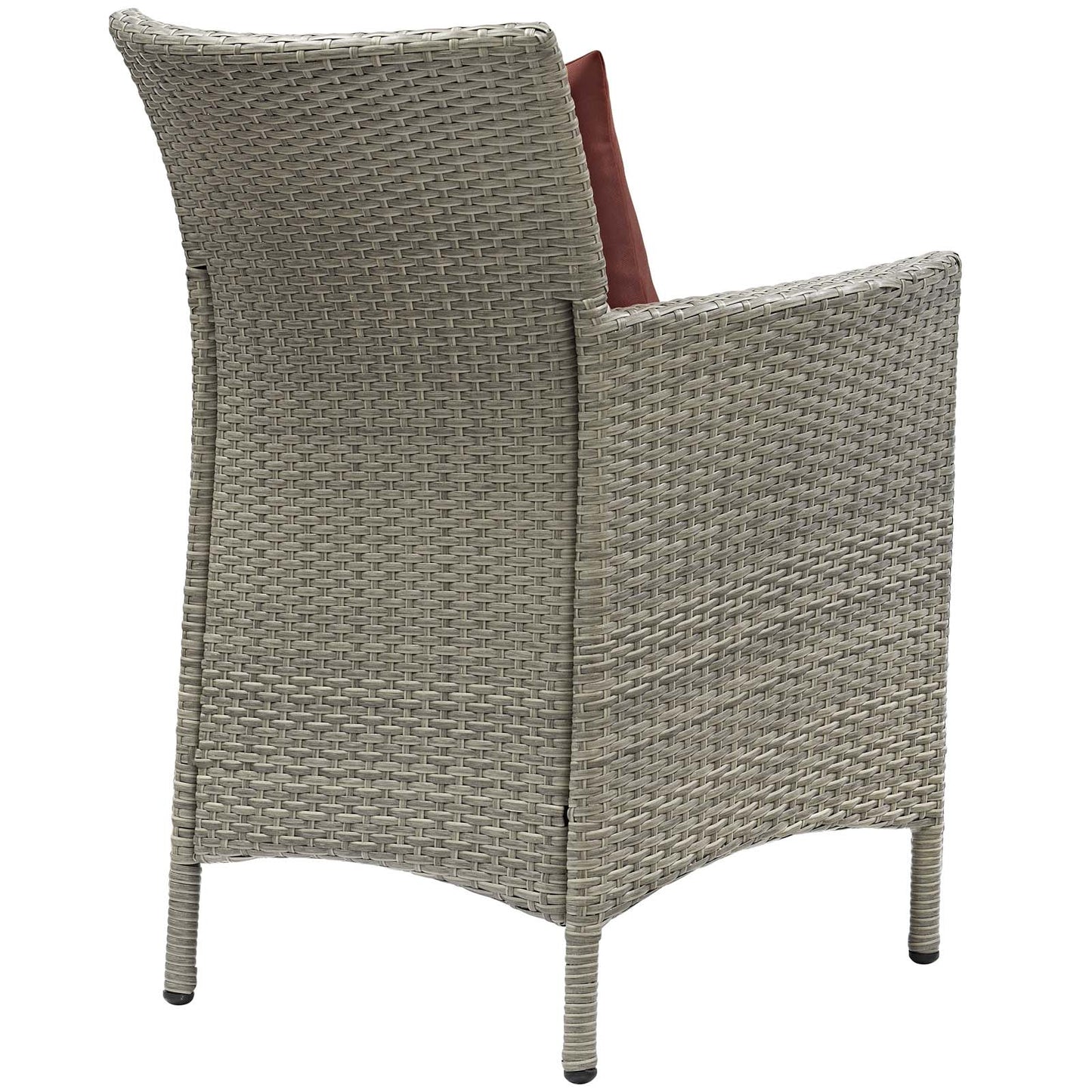 Modway Outdoor Patio Wicker Rattan Dining Armchair - EEI-2802 | Armchairs | Modishstore - 38