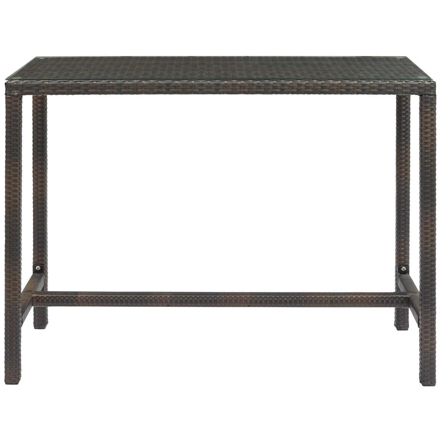 Modway Conduit Outdoor Patio Wicker Rattan Large Bar Table - EEI-2803 | Bar Tables | Modishstore - 3