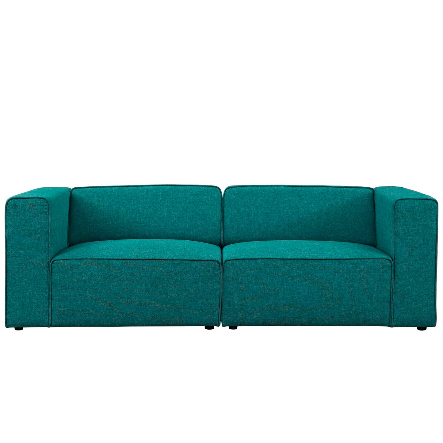 Modway Mingle 2 Piece Upholstered Fabric Sectional Sofa Set - EEI-2825 | Sofa Set | Modishstore - 16