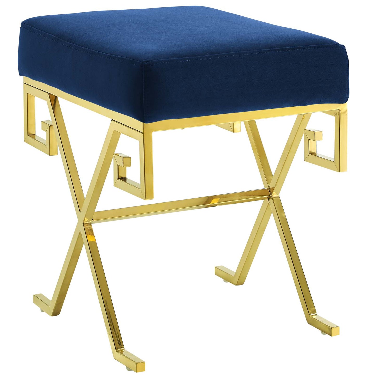 Modway Twist Velvet Bench - EEI-2877 | Benches | Modishstore - 2