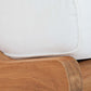 Modway Saratoga Outdoor Patio Teak Armchair Natural White | Armchairs | Modishstore-6