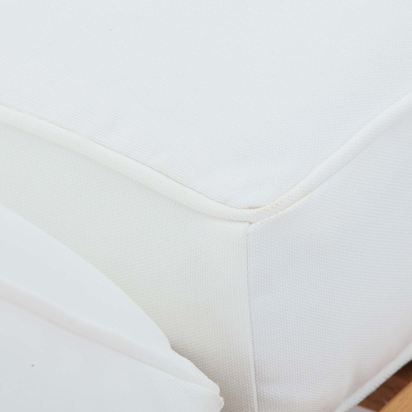 Modway Saratoga Outdoor Patio Teak Chaise Lounge Natural White - EEI-2937 | Outdoor Recliners & Lounge Chairs | Modishstore - 10