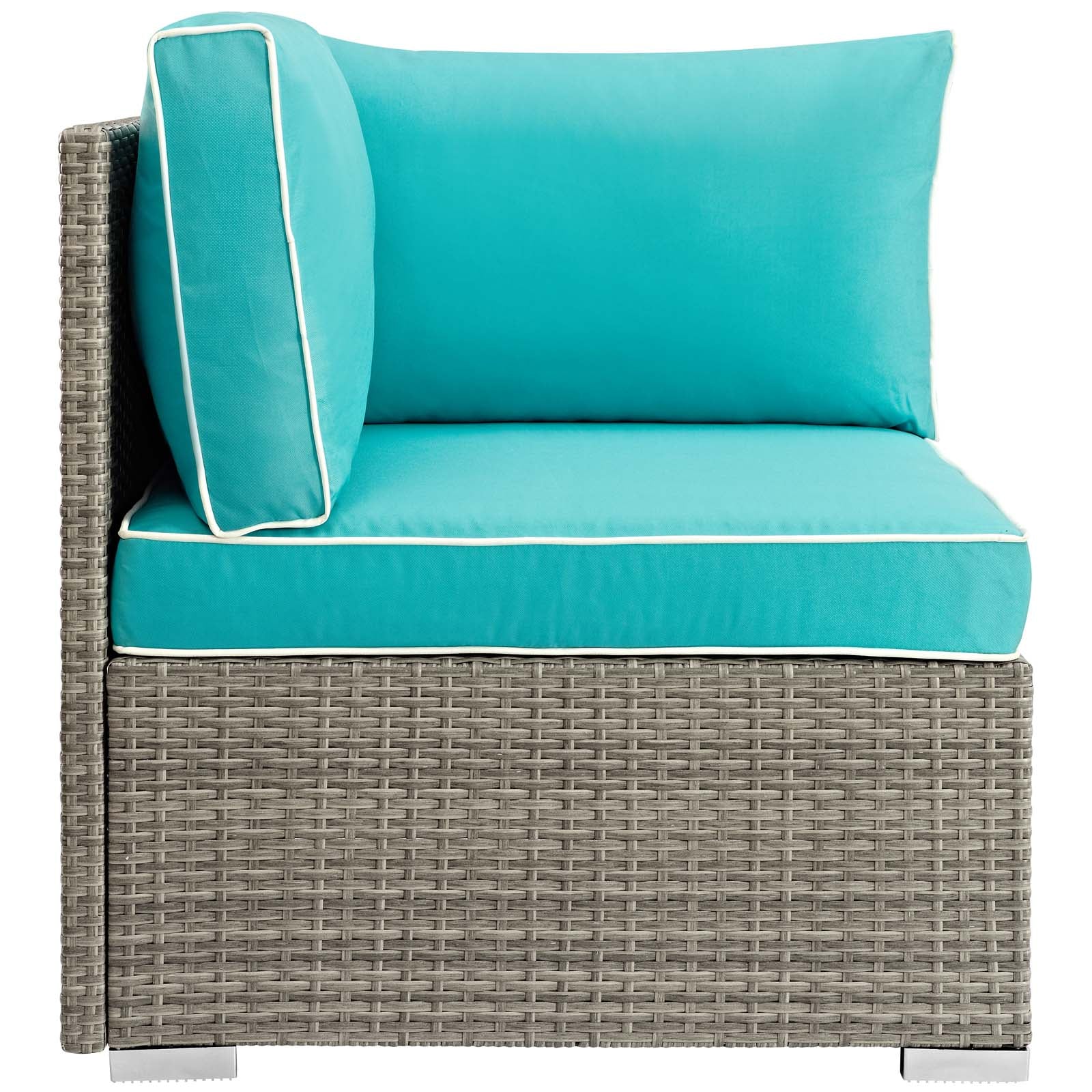Modway Repose Outdoor Patio Corner | Outdoor Chairs | Modishstore-5