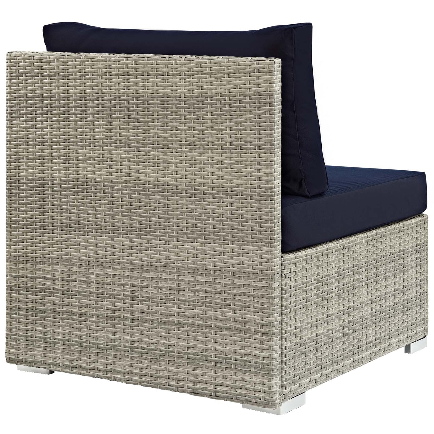 Repose Sunbrella® Fabric Outdoor Patio Armless Chair By Modway - EEI-2959 | Outdoor Chairs | Modishstore - 4