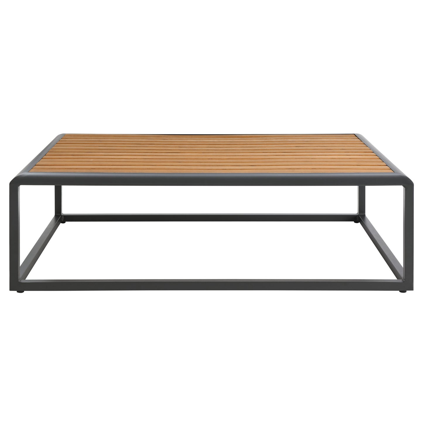Modway Stance Outdoor Patio Aluminum Coffee Table - EEI-3021 | Outdoor Tables | Modishstore - 11