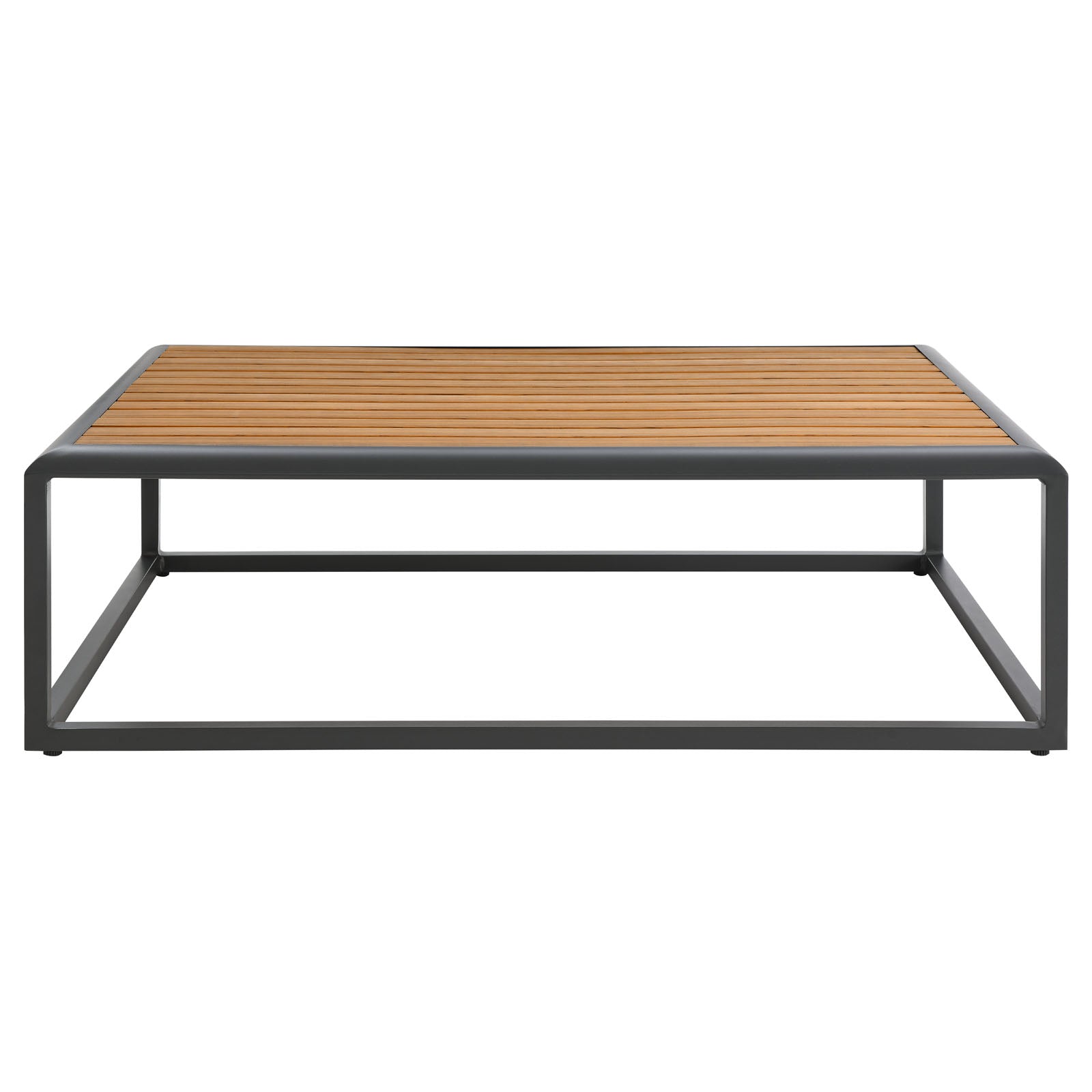 Modway Stance Outdoor Patio Aluminum Coffee Table | Coffee Tables | Modishstore-11