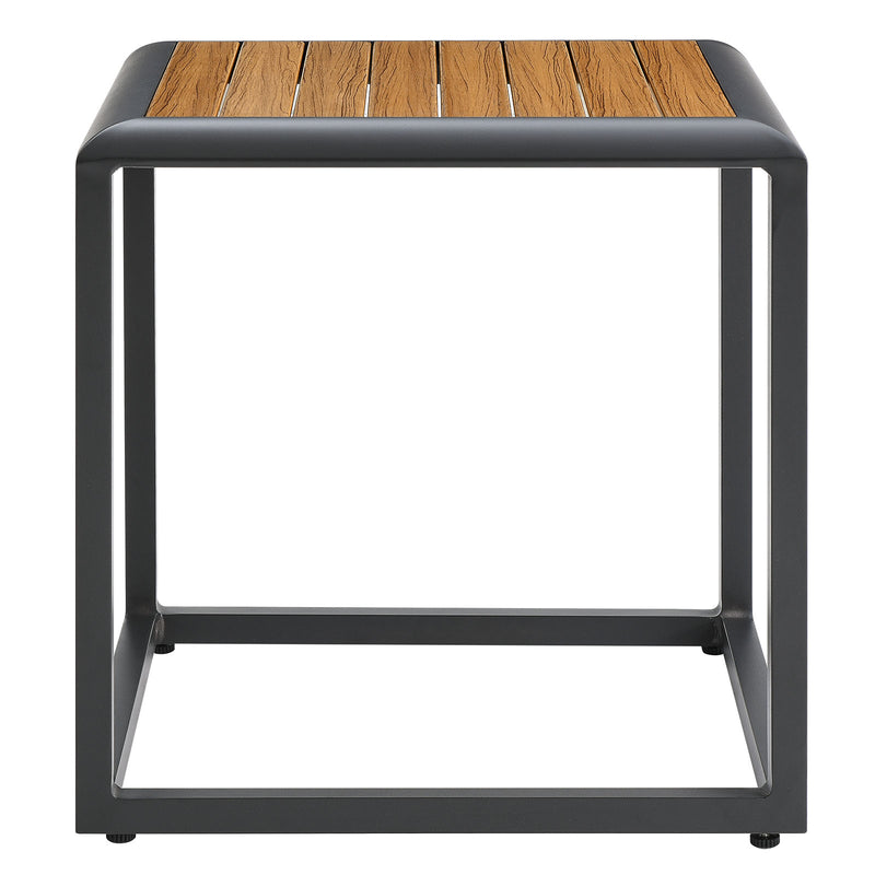 Modway Stance Outdoor Patio Aluminum Side Table | Side Tables | Modishstore-7