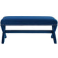 Modway Rivet Upholstered Velvet Bench | Stools & Benches | Modishstore-13