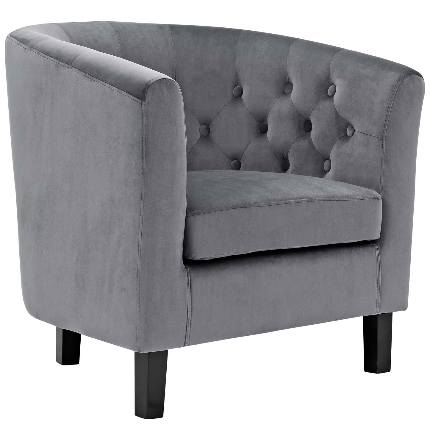 Modway Prospect 2 Piece Performance Velvet Loveseat and Armchair Set - EEI-3154 | Sofa Set | Modishstore - 30