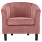 Modway Prospect Channel Tufted Upholstered Velvet Armchair | Armchairs | Modishstore-4