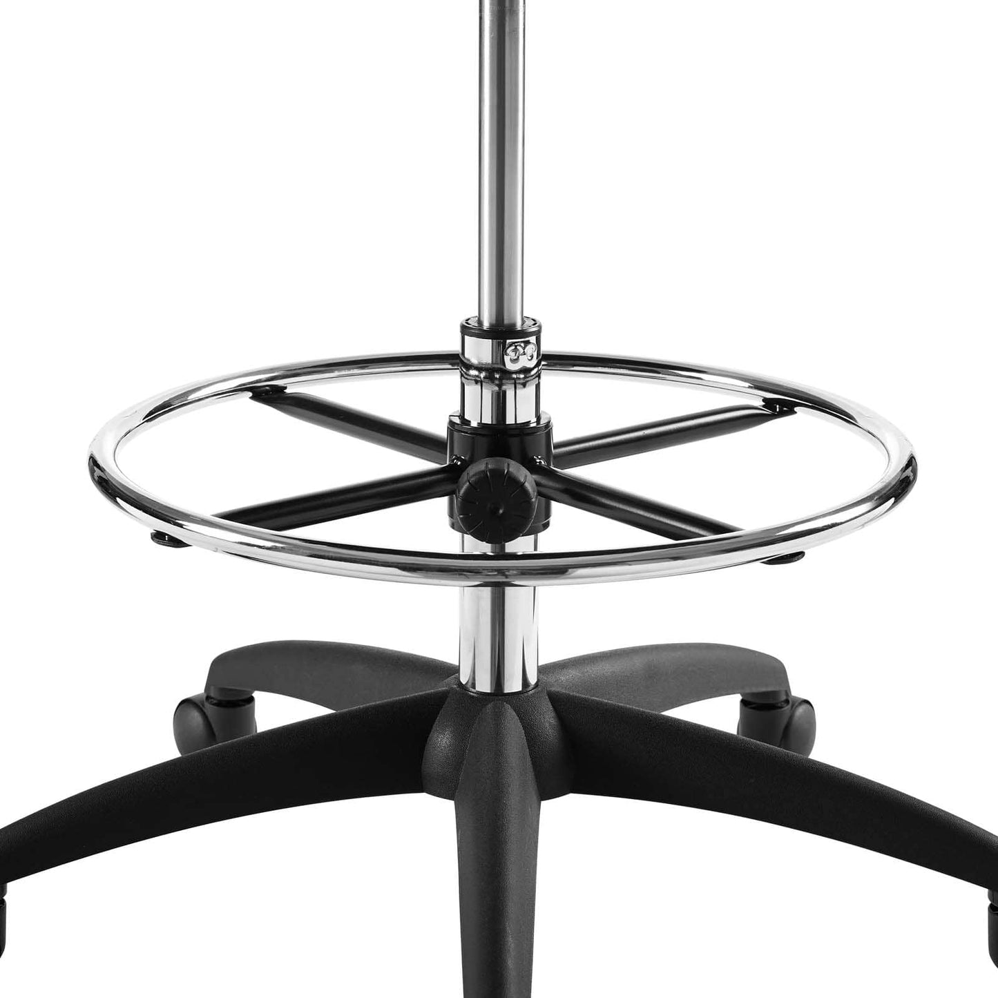 Modway Intrepid Mesh Drafting Chair Black - EEI-3194 | Office Chairs | Modishstore - 8
