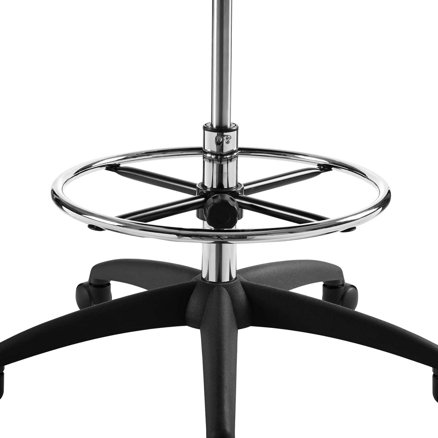 Modway Forge Mesh Drafting Chair Black - EEI-3196 | Office Chairs | Modishstore - 8