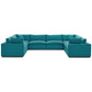Modway Commix Down Filled Overstuffed 8 Piece Sectional Sofa Set | Sofas | Modishstore-29