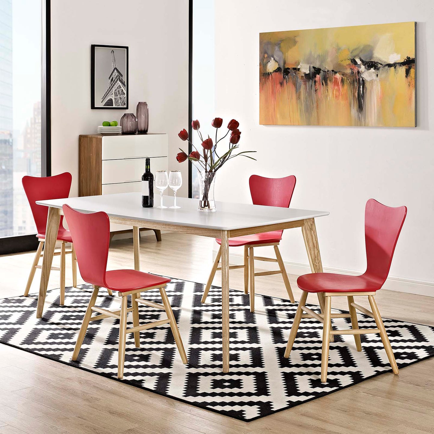 Modway Cascade Dining Chair Set of 4 - EEI-3380 | Dining Chairs | Modishstore - 25