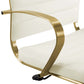 Modway Jive Gold Stainless Steel Highback Office Chair | Office Chairs | Modishstore-9