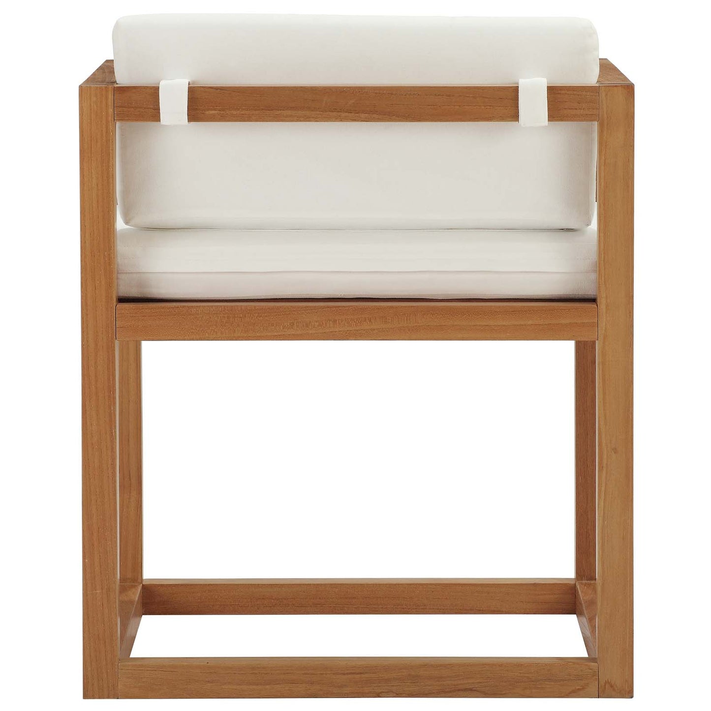 Modway Newbury Accent Outdoor Patio Premium Grade A Teak Wood Armchair | Armchairs | Modishstore-4