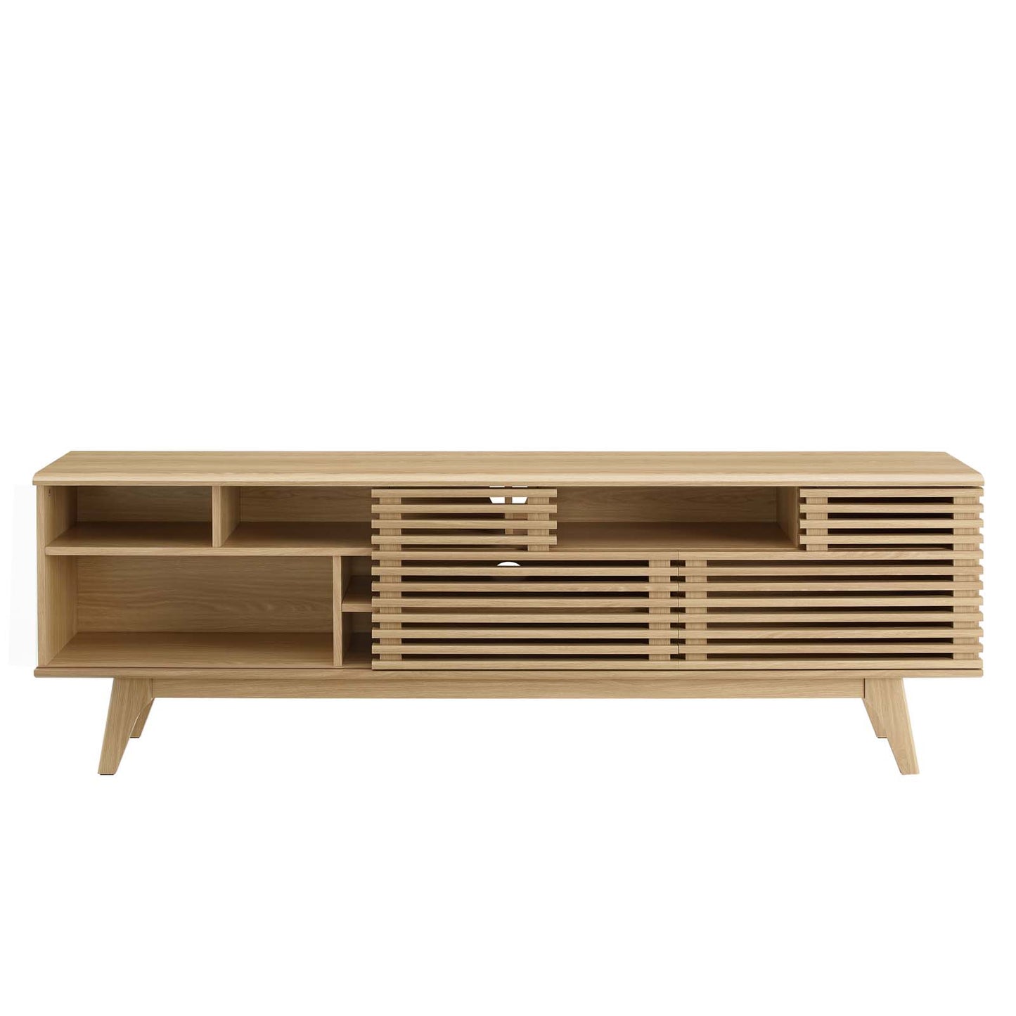 Modway Render 71" Media Console TV Stand in Walnut - EEI-3433 | TV Stands | Modishstore - 12