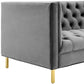 Modway Delight Tufted Button Performance Velvet Sofa | sofas | Modishstore-3