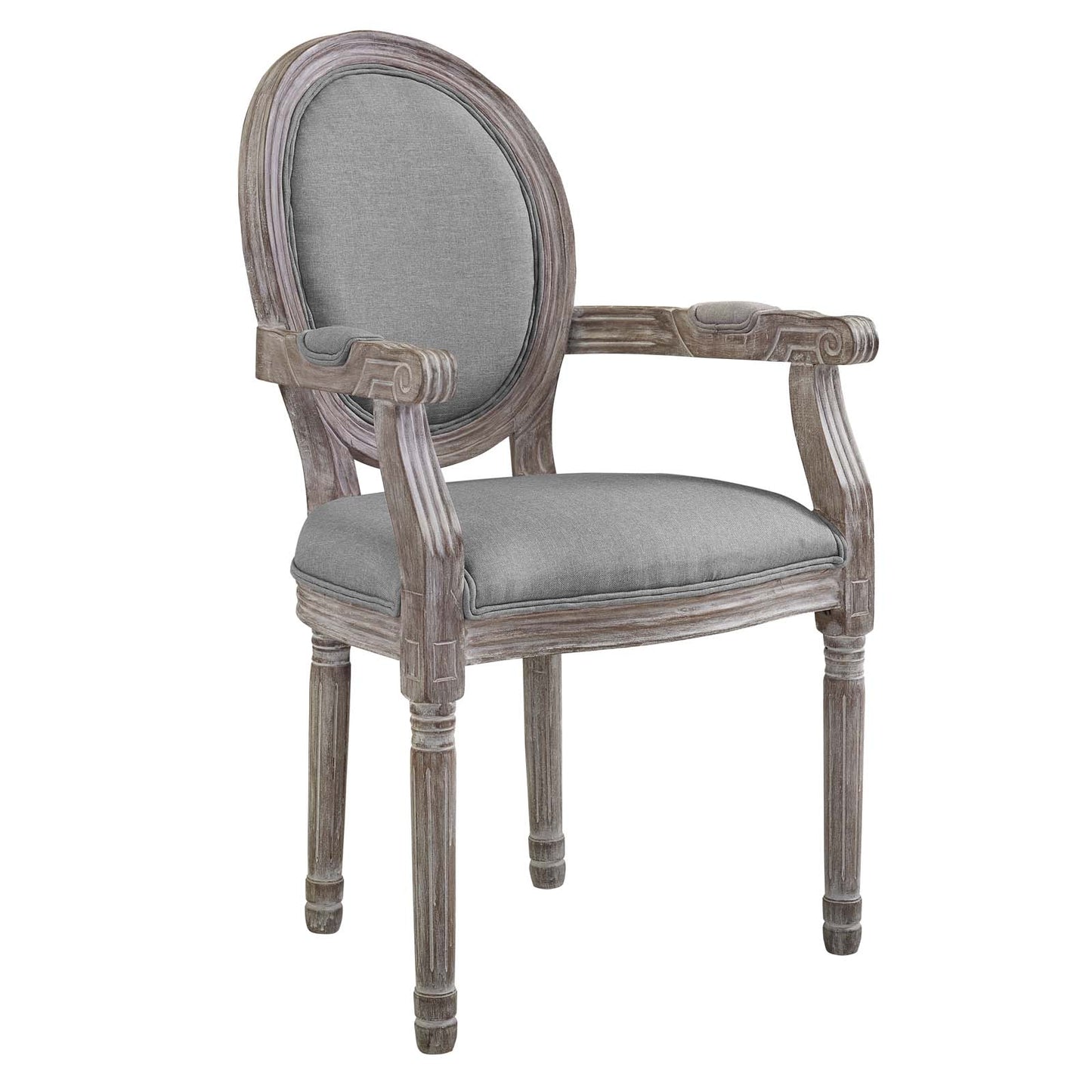 Modway Emanate Dining Armchair Upholstered Fabric Set of 4 - EEI-3466 | Dining Chairs | Modishstore - 10