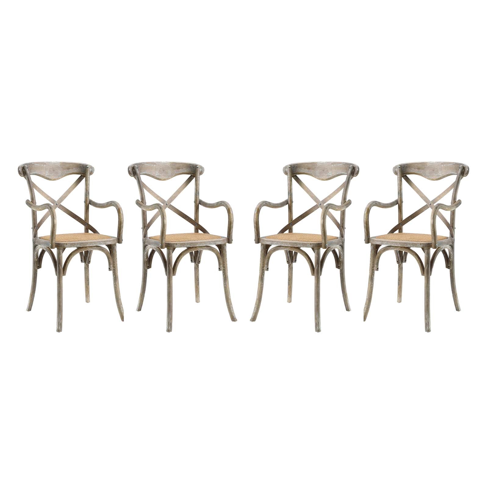 Modway Gear Dining Armchair Set of 4 | Dining Chairs | Modishstore-10