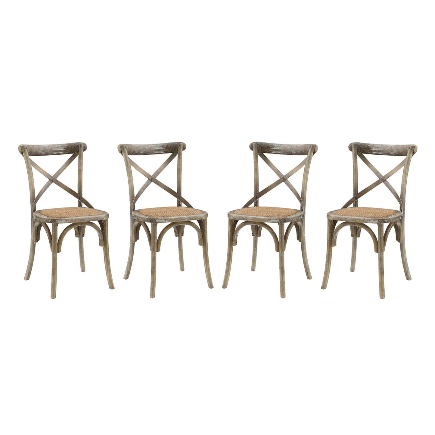 Modway Gear Dining Side Chair Set of 4 | Dining Chairs | Modishstore-8