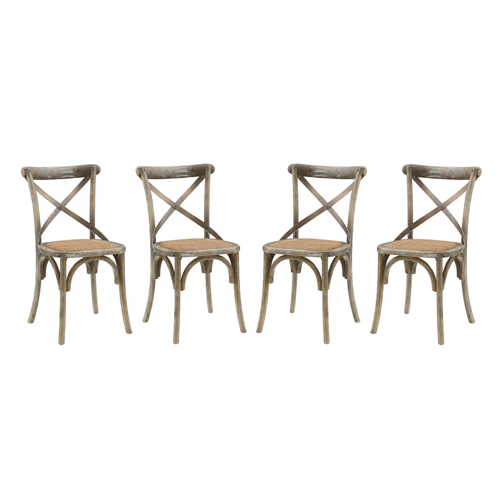 Modway Gear Dining Side Chair Set of 4 | Dining Chairs | Modishstore-8