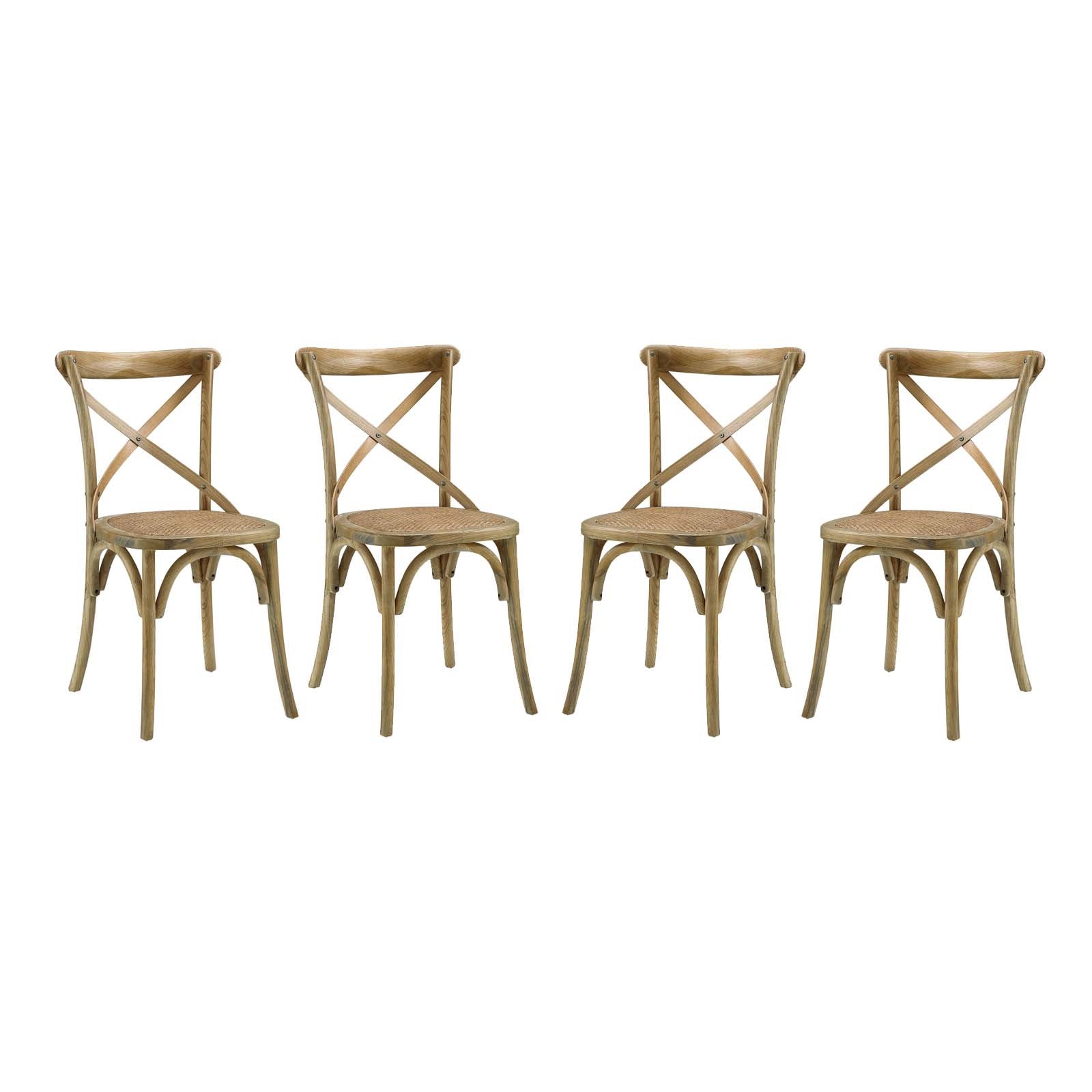 Modway Gear Dining Side Chair Set of 4 | Dining Chairs | Modishstore-11