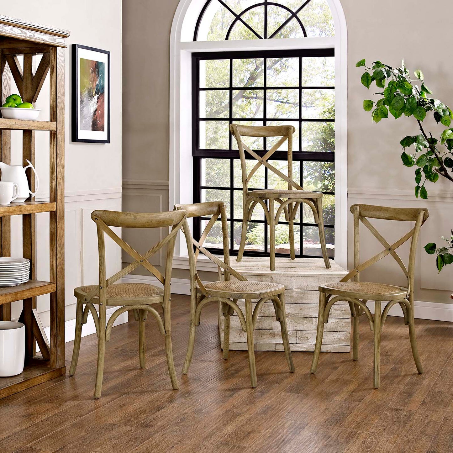 Modway Gear Dining Side Chair Set of 4 - EEI-3482 | Dining Chairs | Modishstore - 25