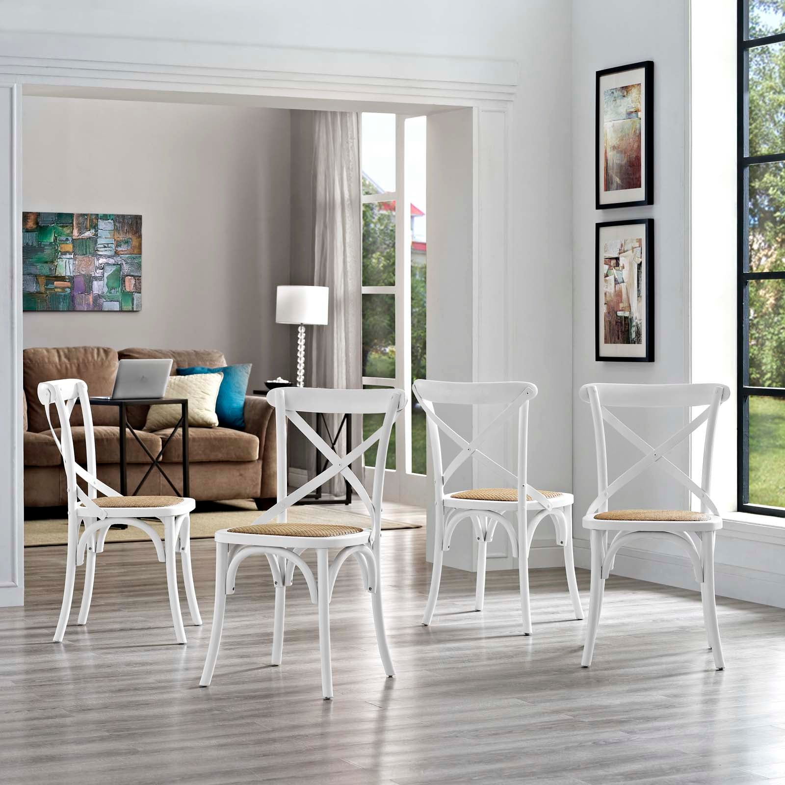 Modway Gear Dining Side Chair Set of 4 | Dining Chairs | Modishstore-6