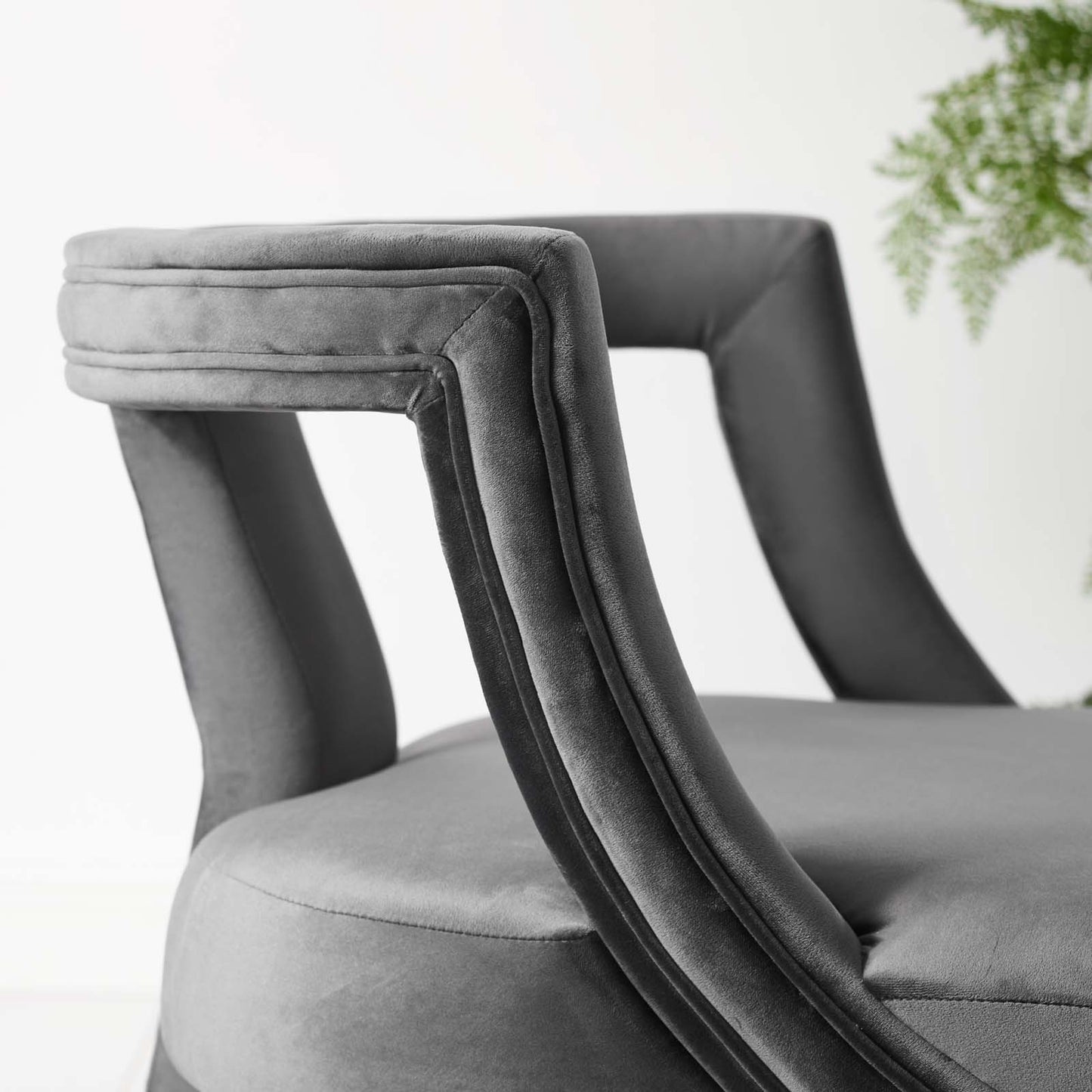 Requisite Accent Lounge Performance Velvet Armchair By Modway - EEI-3485 | Armchairs | Modishstore - 7