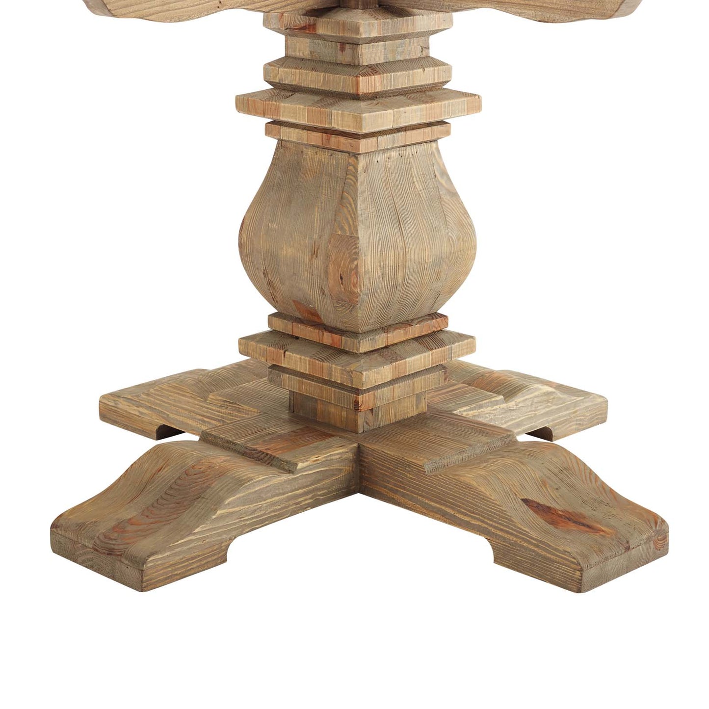 Modway Column 59" Round Pine Wood Dining Table | Dining Tables | Modishstore-3