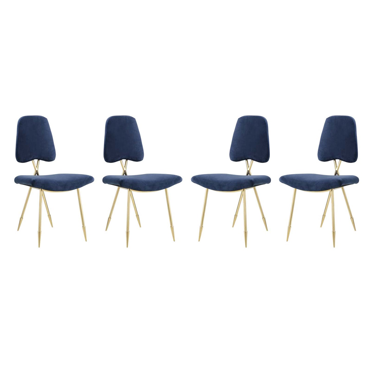 Modway Ponder Dining Side Chair Set of 4 - EEI-3507 | Dining Chairs | Modishstore - 12