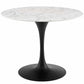 Modway Lippa 40" Round Artificial Marble Dining Table-EEI-3526 | Dining Tables | Modishstore