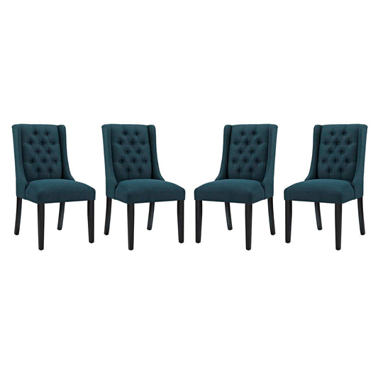 Modway Baronet Dining Chair Fabric Set of 4 | Dining Chairs | Modishstore