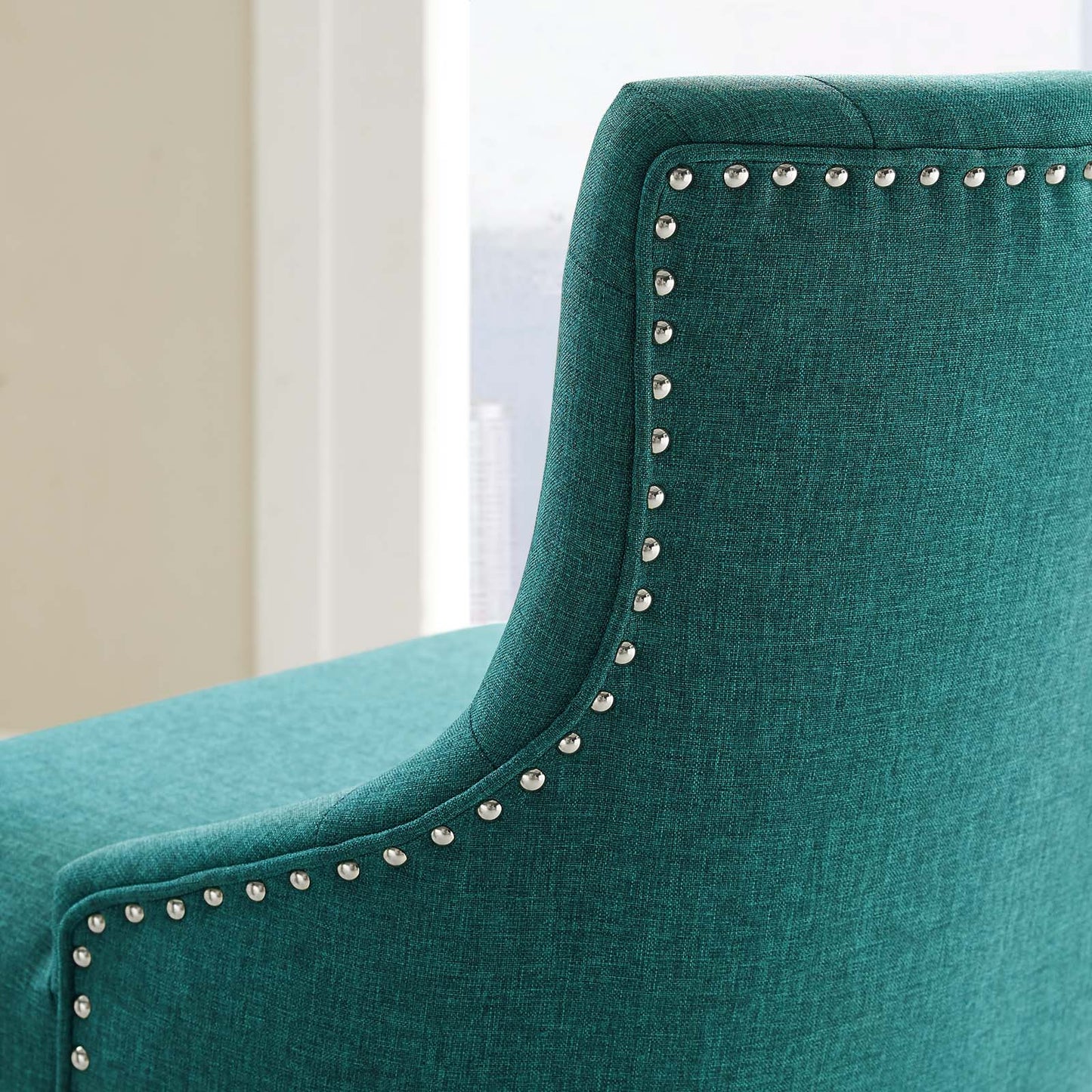 Modway Regent Tufted Button Swivel Upholstered Fabric Office Chair - EEI-3609 | Office Chairs | Modishstore - 21