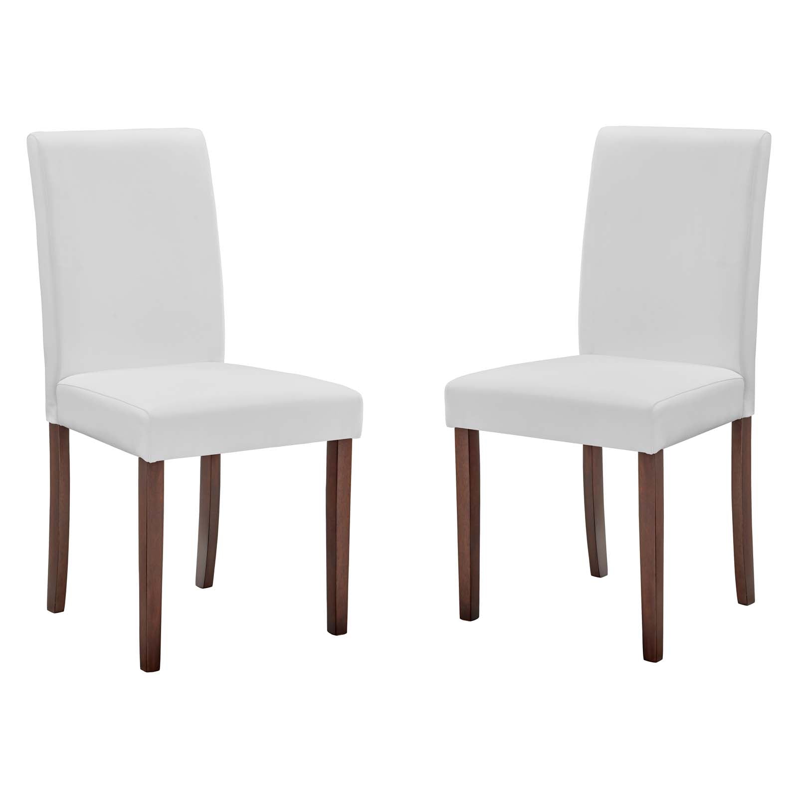Modway Prosper Faux Leather Dining Side Chair Set of 2 | Dining Chairs | Modishstore-21