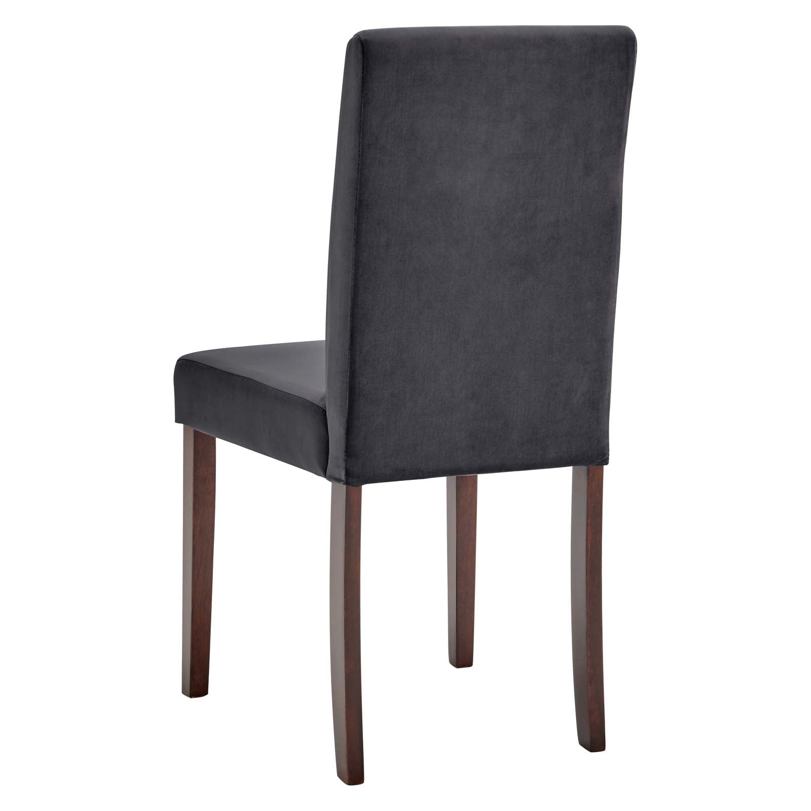 Modway Prosper Upholstered Velvet Dining Side Chair Set of 2 | Dining Chairs | Modishstore-12