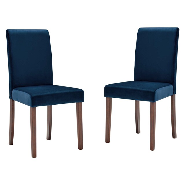 Modway Prosper Upholstered Velvet Dining Side Chair Set of 2 | Dining Chairs | Modishstore-15