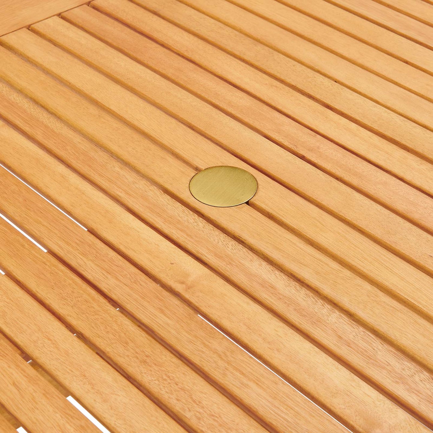 Modway Hatteras 36" Square Outdoor Patio Eucalyptus Wood Dining Table - EEI-3674 | Dining Tables | Modishstore - 5