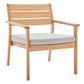 Breton Outdoor Patio Ash Wood Armchair By Modway - EEI-3713 | Outdoor Chairs | Modishstore