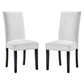 Modway Parcel Performance Velvet Dining Side Chairs - Set of 2 | Side Chairs | Modishstore-14