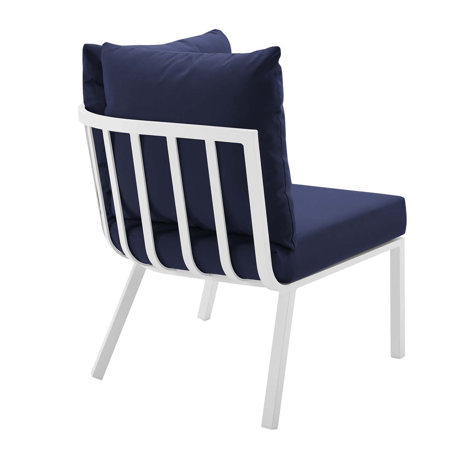 Riverside 5 Piece Outdoor Patio Aluminum Set By Modway - EEI-3793 | Outdoor Sofas, Loveseats & Sectionals | Modishstore - 52