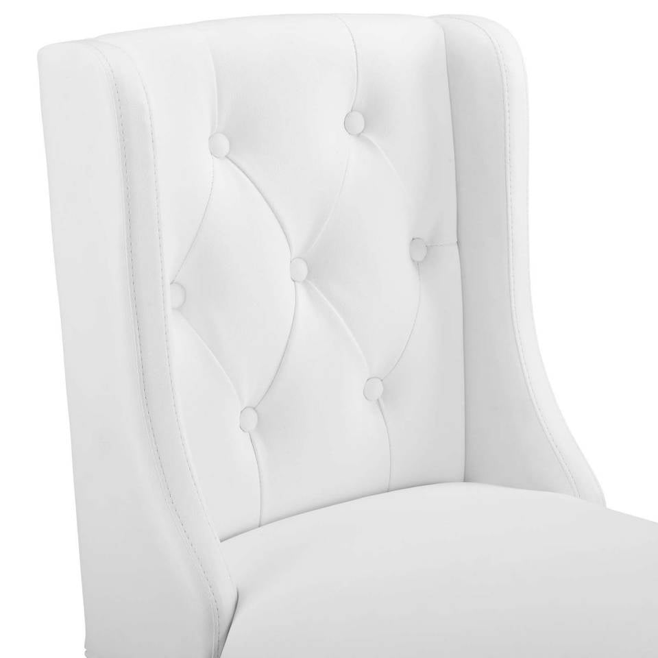 Modway Baronet Counter Bar Stool Faux Leather Set of 2 - EEI-4021 | Bar Stools | Modishstore - 7