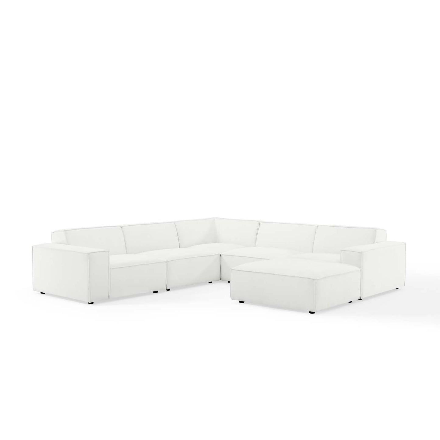 Modway Restore 6-Piece Sectional Sofa - EEI-4118 | Sectional | Modishstore - 10