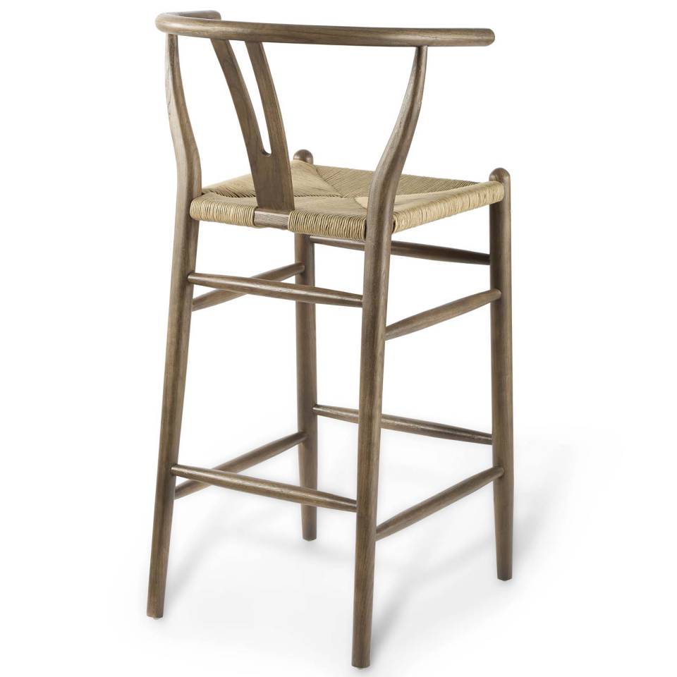 Modway Amish Wood Bar Stool Set of 2 - EEI-4166 | Bar Stools | Modishstore - 4