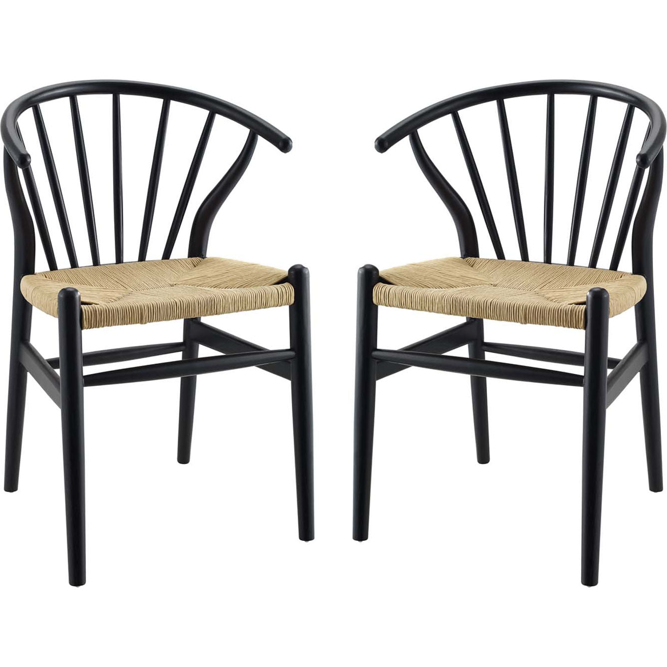 Modway Flourish Spindle Wood Dining Side Chair Set of 2 - EEI-4168 | Side Chairs | Modishstore - 7