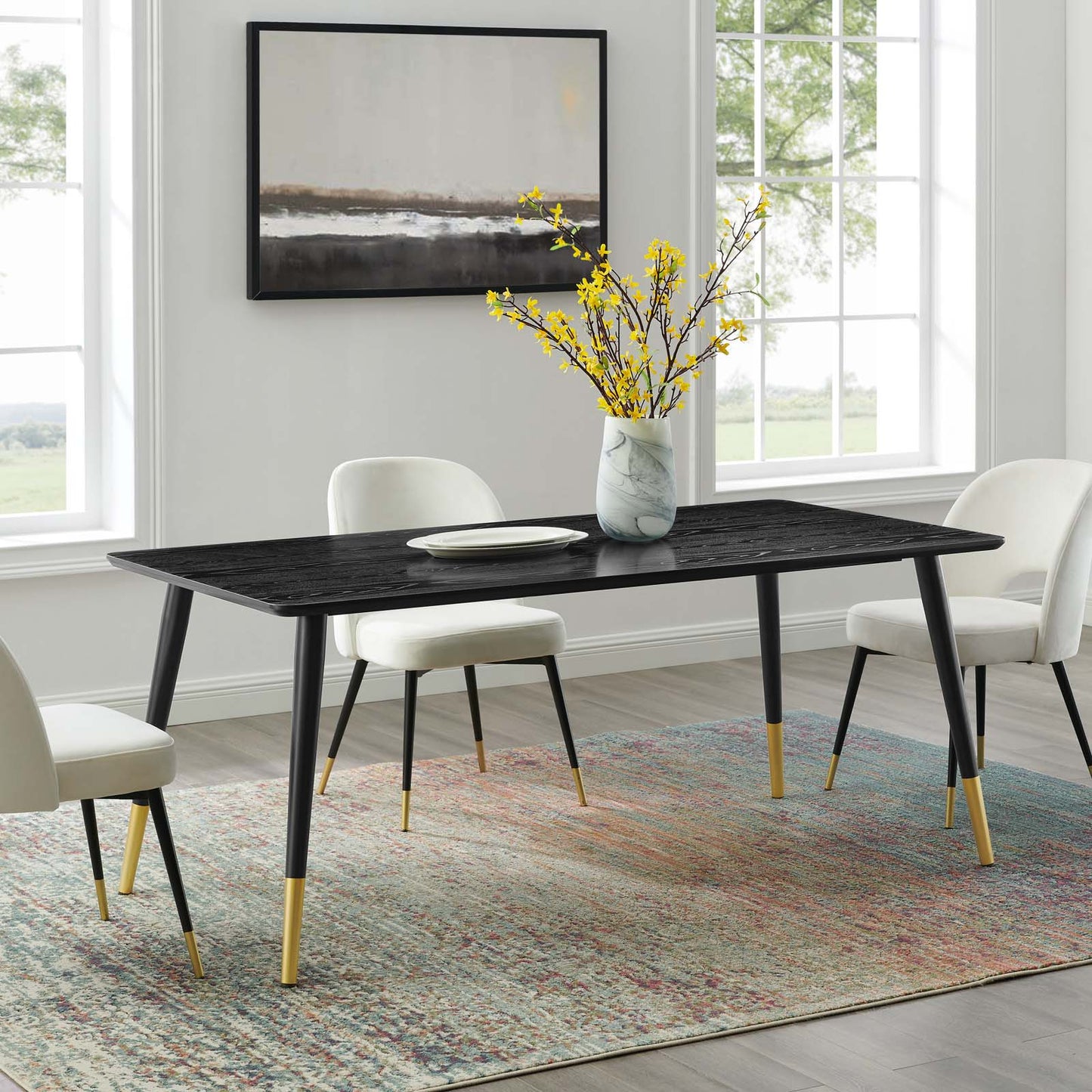 Modway Vigor Rectangular Dining Table - EEI-4216 | Dining Tables | Modishstore - 8