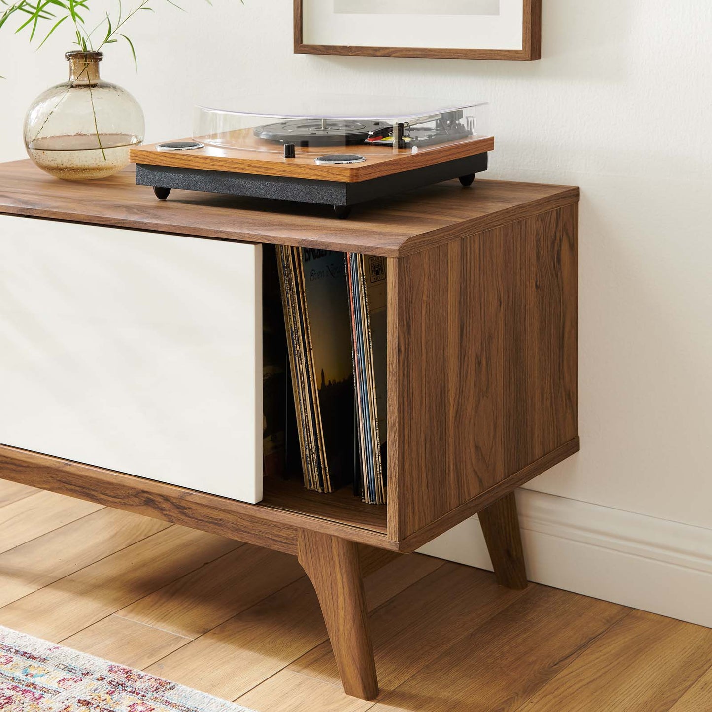Modway Envision Vinyl Record Display Stand | Coffee Tables | Modishstore