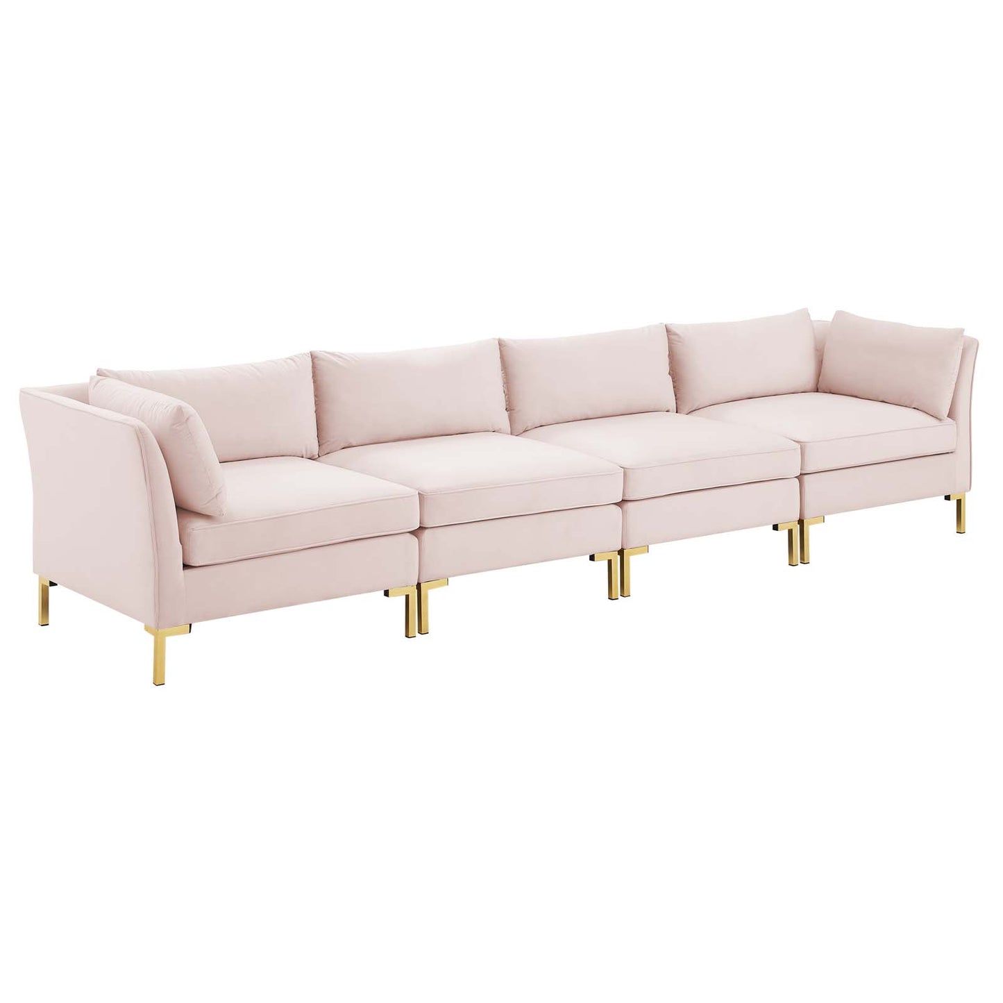 Modway Ardent 4-Seater Performance Velvet Sofa - EEI-4274 | Sofa Set | Modishstore - 10